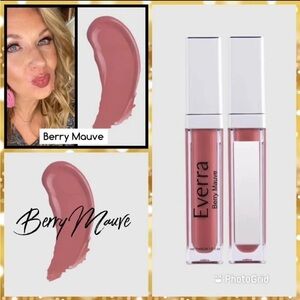 Everra Matte lip Stain Berry Mauve